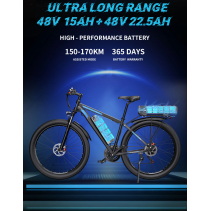 DUOTTS C29-K elektrinis dviratis 750W iki 170km su Shimano