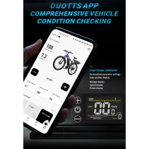 DUOTTS C29-K elektrinis dviratis 750W iki 170km su Shimano