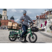 JABOBIKE Transer 500W elektrinis krovininis dviratis 15Ah