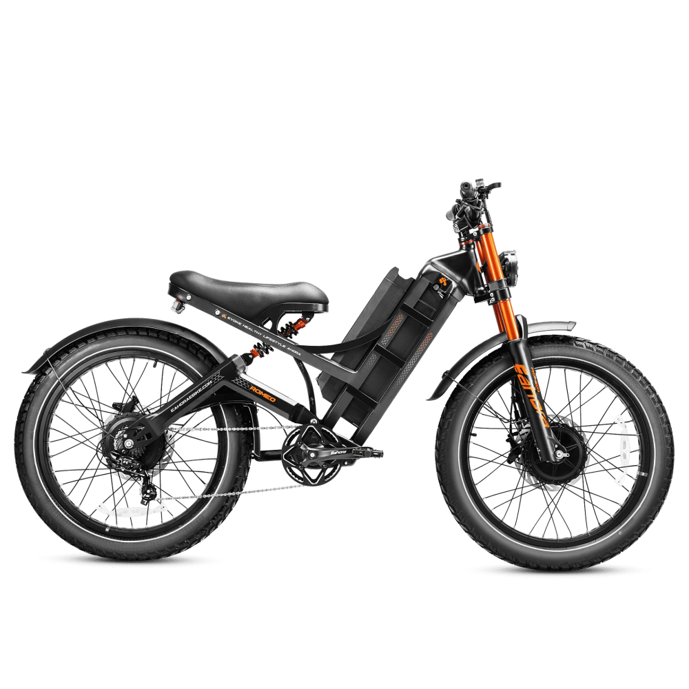 Eahora Romeo Ultra II elektrinis dviratis 5000W 80Ah iki 370 km