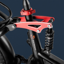 Eahora Luna II elektrinis dviratis Dual Motor 20Ah iki 100 km