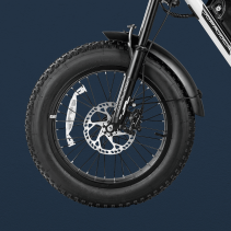 Eahora Luna II elektrinis dviratis Dual Motor 20Ah iki 100 km