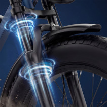OVIVO GO LITE elektrinis dviratis 48V 20Ah – 120 km