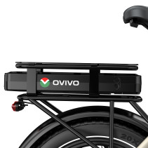 OVIVO C1 MAX elektrinis dviratis su dviguba baterija – 140 km