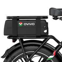 OVIVO V2 elektrinis dviratis su dviguba baterija 58Ah – 260 km