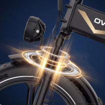 OVIVO V2 elektrinis dviratis su dviguba baterija 58Ah – 260 km