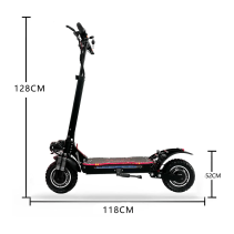 Emanba X6 Pro 2400W elektrinis paspirtukas 21Ah dual motor