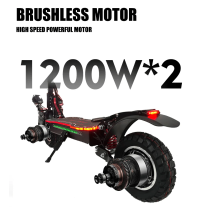 Emanba X6 Pro 2400W elektrinis paspirtukas 21Ah dual motor