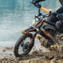 KuKirin X1 elektrinis motociklas 2000W – off road krosinis dviratis 50 km/h