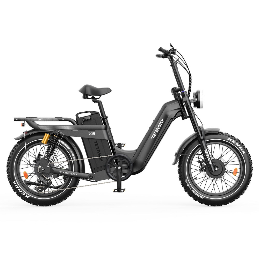 Tesway X5 AWD 3600W 52V 60Ah elektrinis dviratis AWD