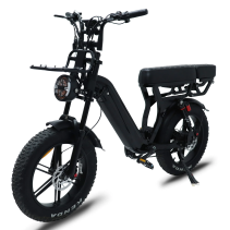 VOMO X70 750W 48V 15Ah elektrinis miesto dviratis 20” storos padangos