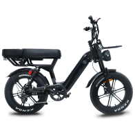 VOMO X70 750W 48V 15Ah elektrinis miesto dviratis 20” storos padangos