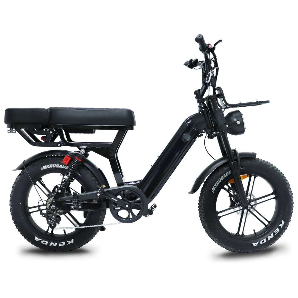 VOMO X70 750W 48V 15Ah elektrinis miesto dviratis 20” storos padangos