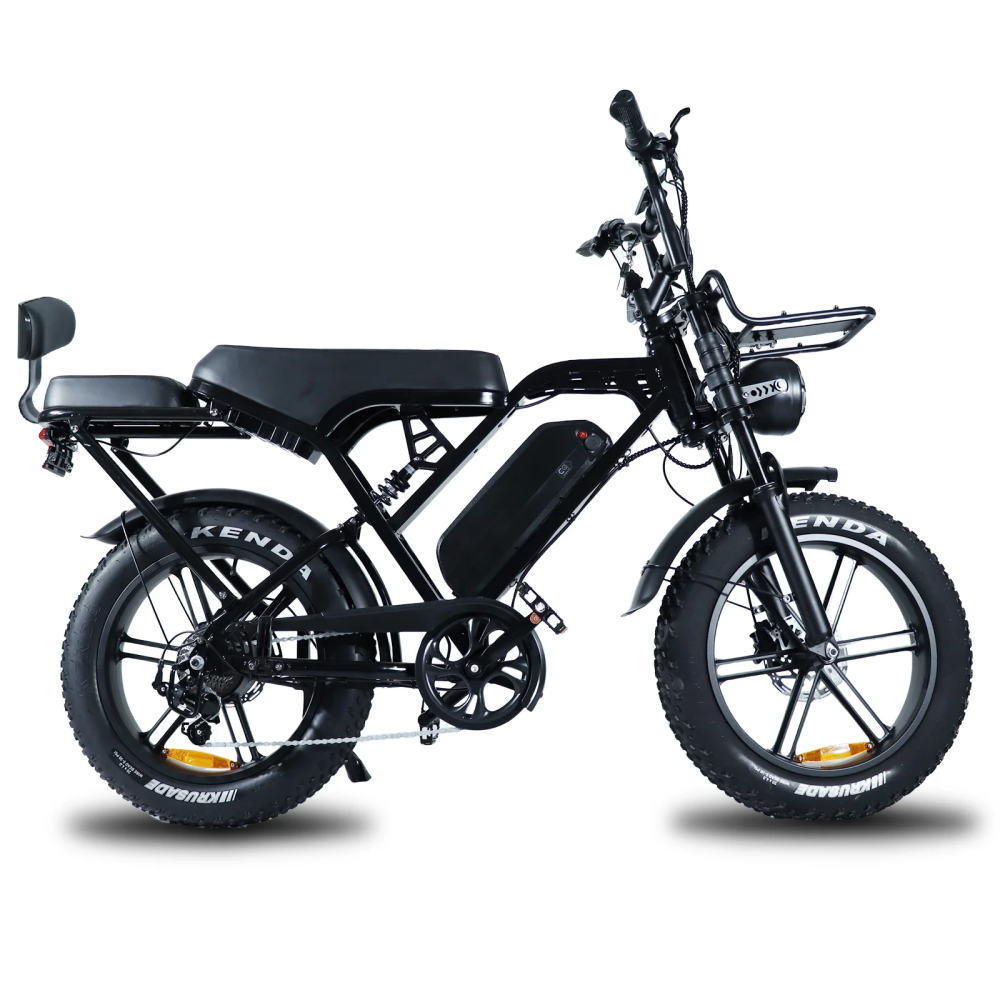 VOMO X80 Pro 750W elektrinis dviratis 48V storos padangos