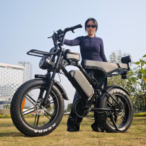 VOMO X80 Ultra 750W elektrinis dviratis 48V iki 50 km/h