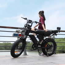 VOMO X80 750W elektrinis dviratis 48V iki 50 km/h su GPS