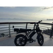 VOMO X80 750W elektrinis dviratis 48V iki 50 km/h su GPS