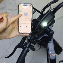 VOMO X80 750W elektrinis dviratis 48V iki 50 km/h su GPS