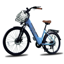 VOMO CS20 elektrinis dviratis miesto 250W 36V su krepšiu