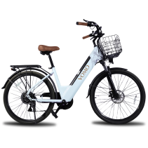 VOMO CS20 elektrinis dviratis miesto 250W 36V su krepšiu