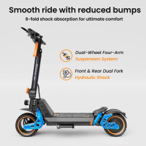 RUITOO M4 MAX elektrinis paspirtukas 1000W 45km/h 55km