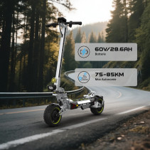 RUITOO T3 MAX 3200W elektrinis paspirtukas 75km/h 85km