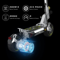 RUITOO T3 MAX 3200W elektrinis paspirtukas 75km/h 85km