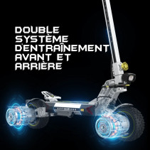 RUITOO T3 MAX 3200W elektrinis paspirtukas 75km/h 85km