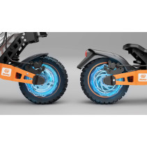 Ruitoo T2 Master elektrinis paspirtukas 2400W – iki 65 km