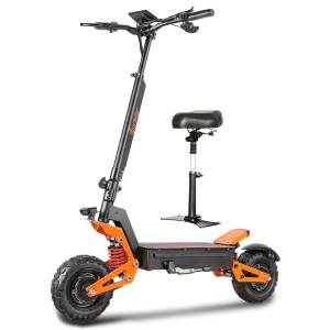 Toursor X5 60V 6000W elektrinis paspirtukas su sėdyne 85km/h 120km