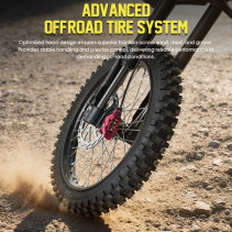 RICH BIT V9 Ultra 2500W 48V 20Ah elektrinis off-road dviratis