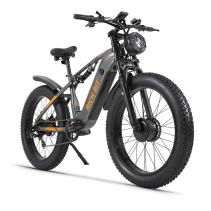 RICH BIT C01 Dual Motor 3000W 48V 20Ah elektrinis fat bike
