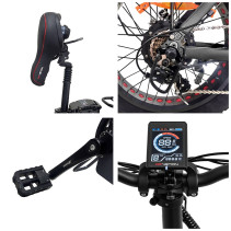 Drvetion AT20 750W 48V 15Ah elektrinis fatbike dviratis