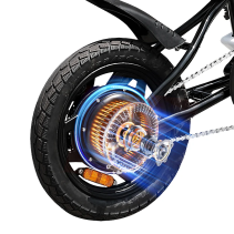 AVDLBIKE A02 mini sulankstomas elektrinis dviratis 250W