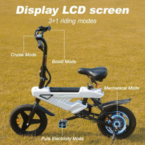 AVDLBIKE A02 mini sulankstomas elektrinis dviratis 250W