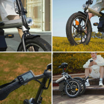 AVDLBIKE A11 sulankstomas elektrinis dviratis 250W 12.8Ah