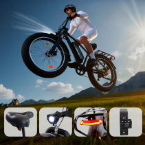 AVDLBIKE A35 fat bike elektrinis dviratis 500W 48V 15.6Ah