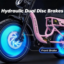AVDLBIKE T7 elektrinis dviratis 500W | Retro miesto e-bike