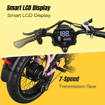 AVDLBIKE T7 elektrinis dviratis 500W | Retro miesto e-bike