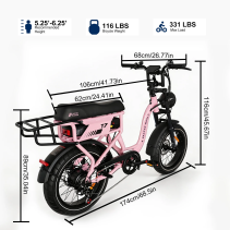 AVDLBIKE T7 elektrinis dviratis 500W | Retro miesto e-bike