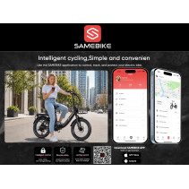 Sulankstomas Elektrinis Dviratis Samebike CY20 Pro