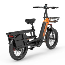 LANKELEISI Wombat-1 Krovininis Elektrinis Dviratis 1000W | e-skuteris.lt