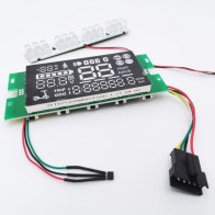 LCD ekranas su LED lempute KUGOO S1 / S2 / S3 paspirtukui atnauninta versija