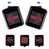 Posūkių ir stabdymo sensorinis LED žibintas