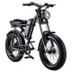 Ridingtimes Z8 500W 15Ah elektrinis dviratis