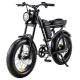 Ridingtimes Z8 500W 15Ah elektrinis dviratis