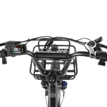 Samebike C05PRO 500W miesto elektrinis dviratis | Stilingas pasirinkimas su krepšiu