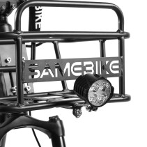 Samebike C05PRO 500W miesto elektrinis dviratis | Stilingas pasirinkimas su krepšiu