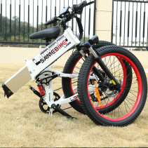 Samebike LO26PLUS 1000W elektrinis dviratis | Bekelės galiūnas su 15Ah baterija