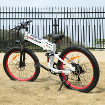 Samebike LO26PLUS 1000W elektrinis dviratis | Bekelės galiūnas su 15Ah baterija